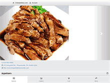 Tablet Screenshot of kingchefphoenixville.com